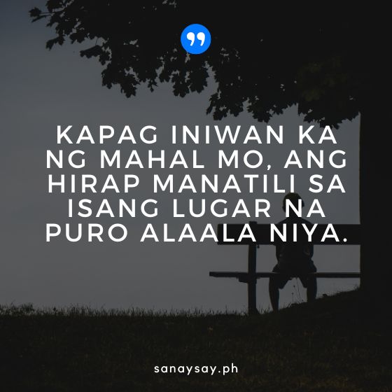 sad quotes tagalog