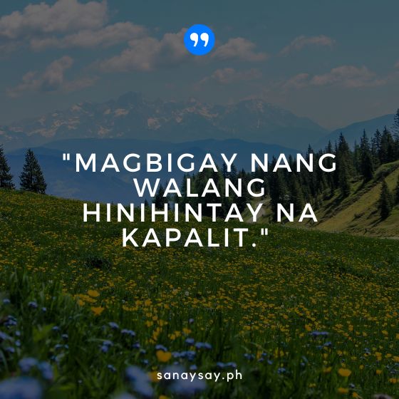 motto in life tagalog