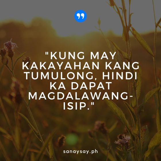 motto in life tagalog