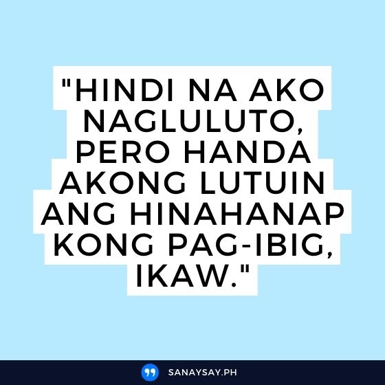 pick up lines tagalog