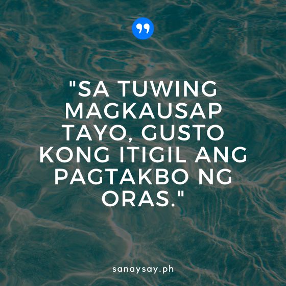 pick up lines tagalog for crush