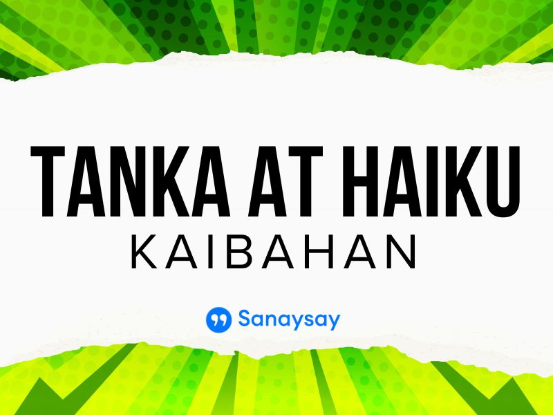 Tanka at Haiku: Pagkakaiba at Mga Halimbawa | SANAYSAY
